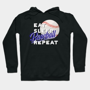 Eat Sleep Baseball Repeat Hoodie